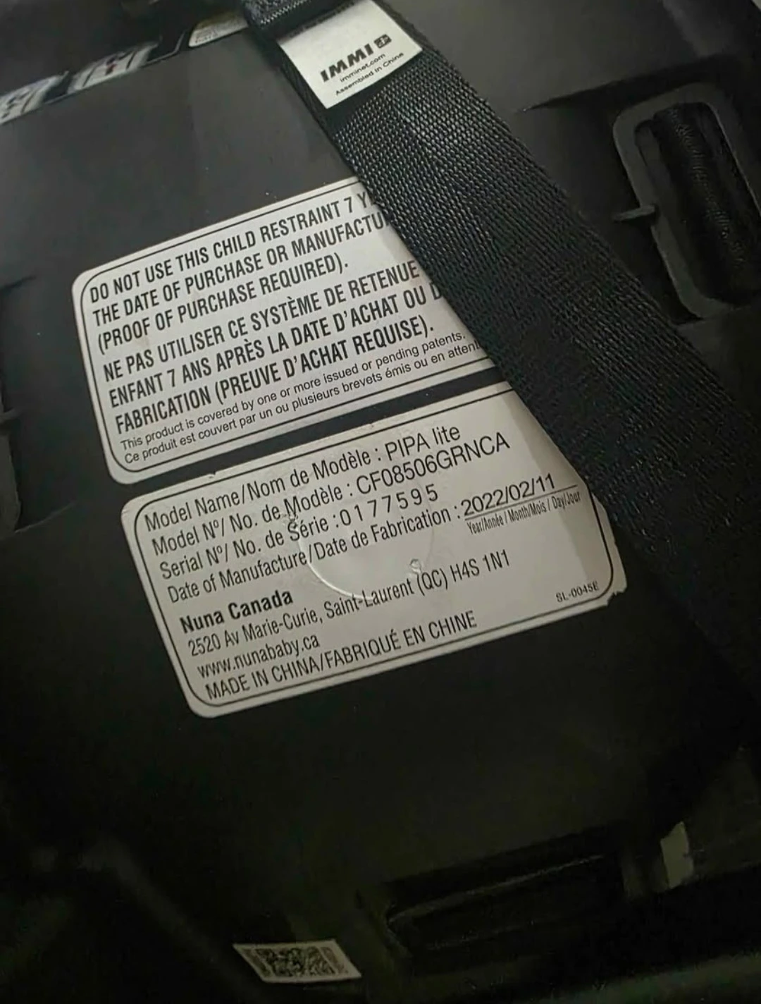 Nuna PIPA lite Infant Car Seat - expiring 2029 - photo 4