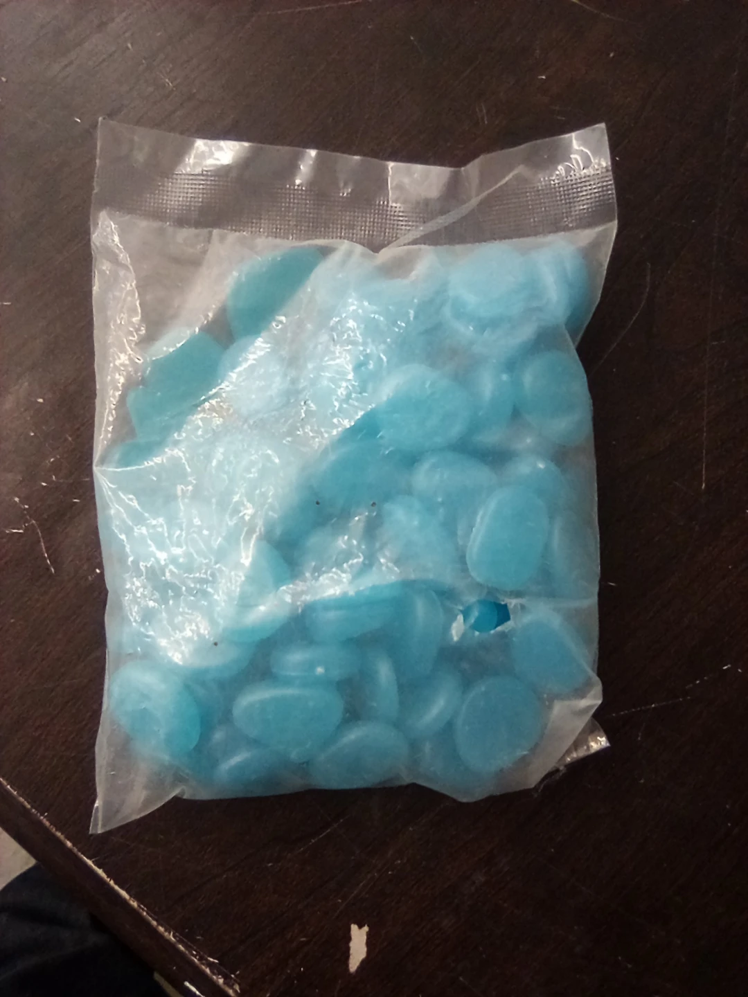Decorative Noctilucent Stones - Blue