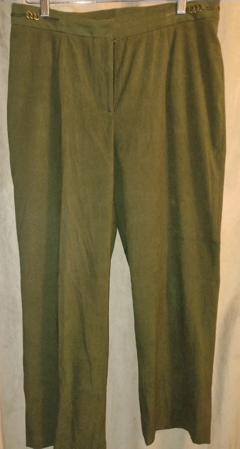 XL Olive Green Pants and Jacket Set - photo 2