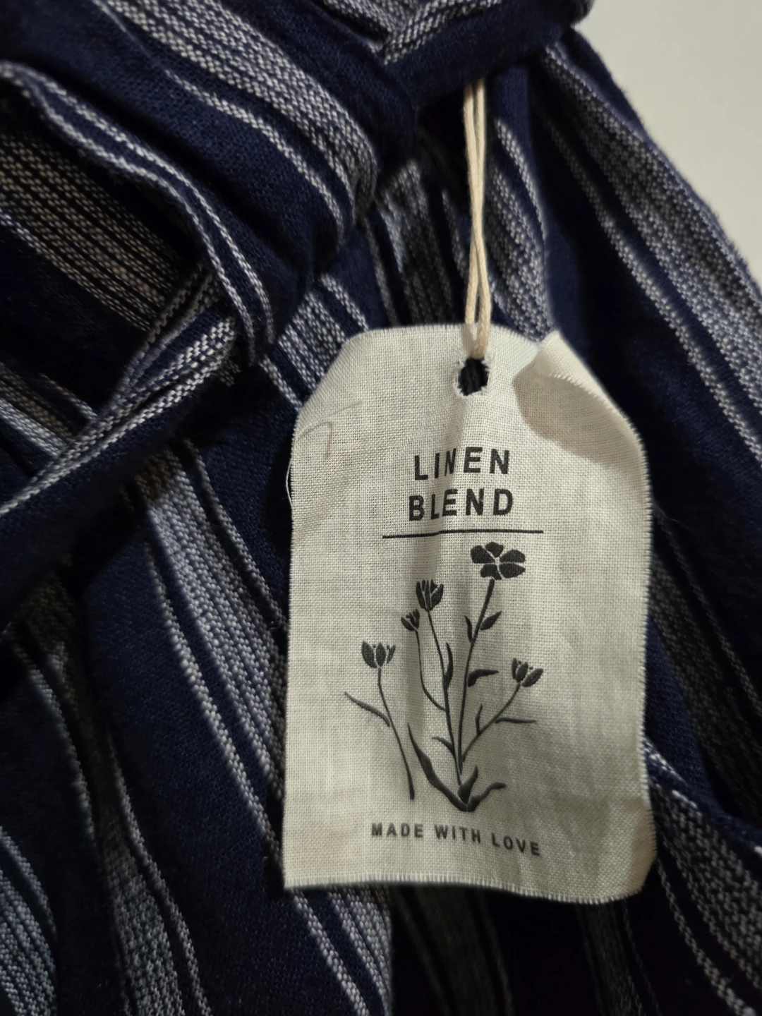 ​New Indigo Rein Navy & White Striped Pants - Size XL - photo 5