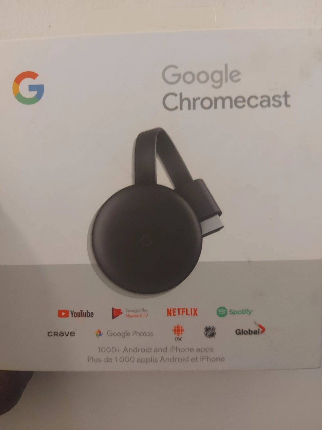 Google Chromecast Streaming Device - photo 2