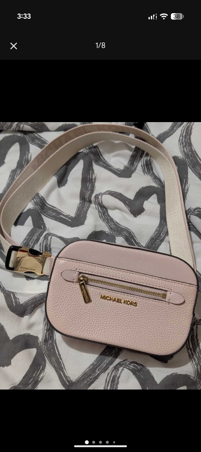 Michael Kors Leather Belt Bag