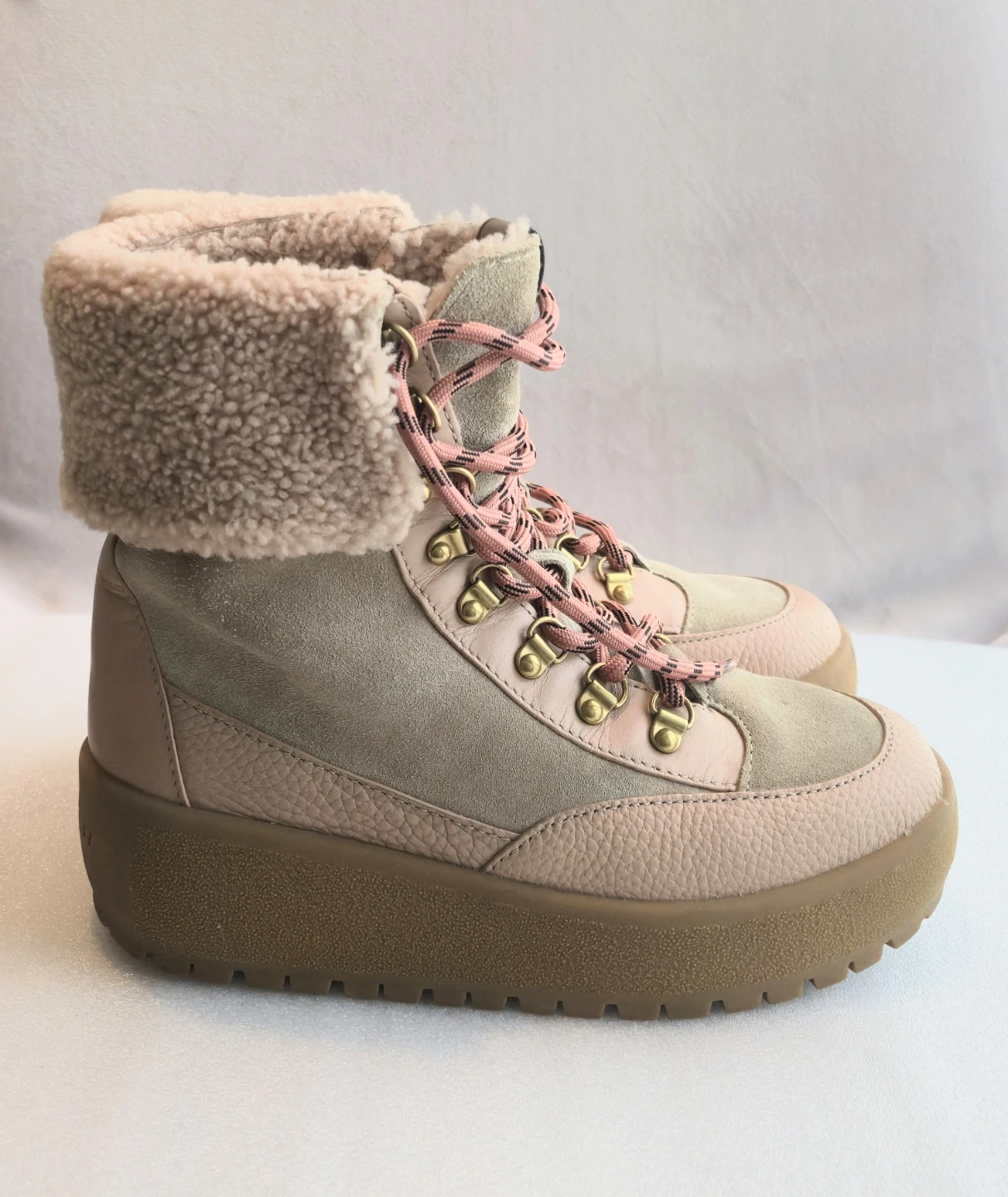 COACH Women's Tyler Shearling Platform Boots - photo 2