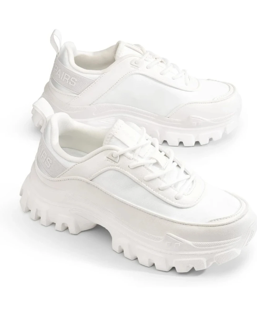 White PAIRS Chunky Sneakers(brand dream pairs)