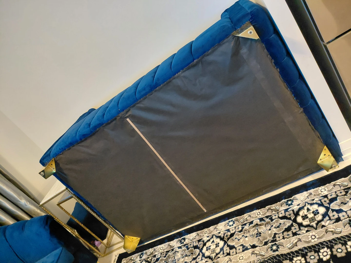 Blue Velvet Sofa - photo 2