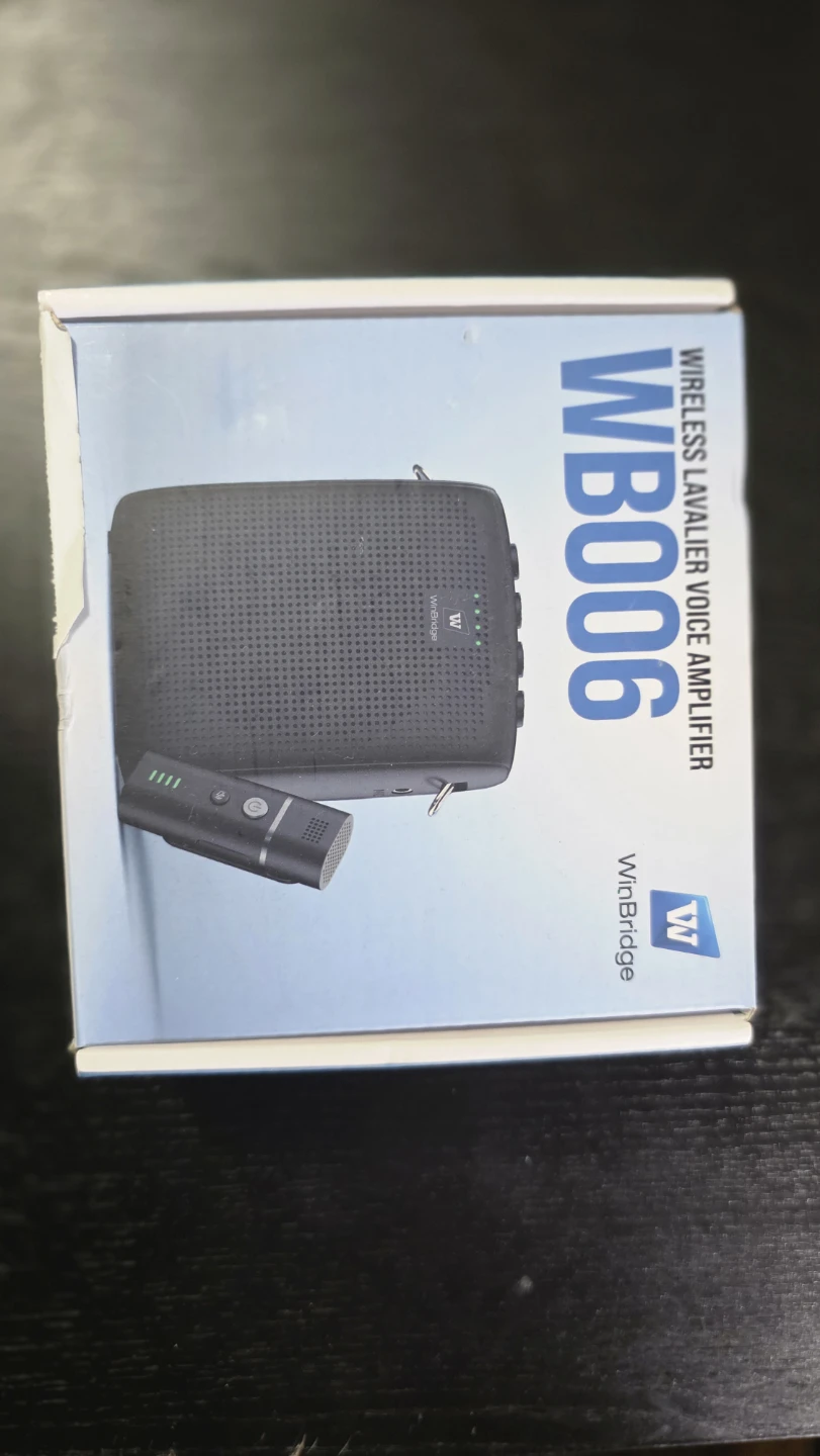 WinBridge WB006 Wireless Lavalier Voice Amplifier