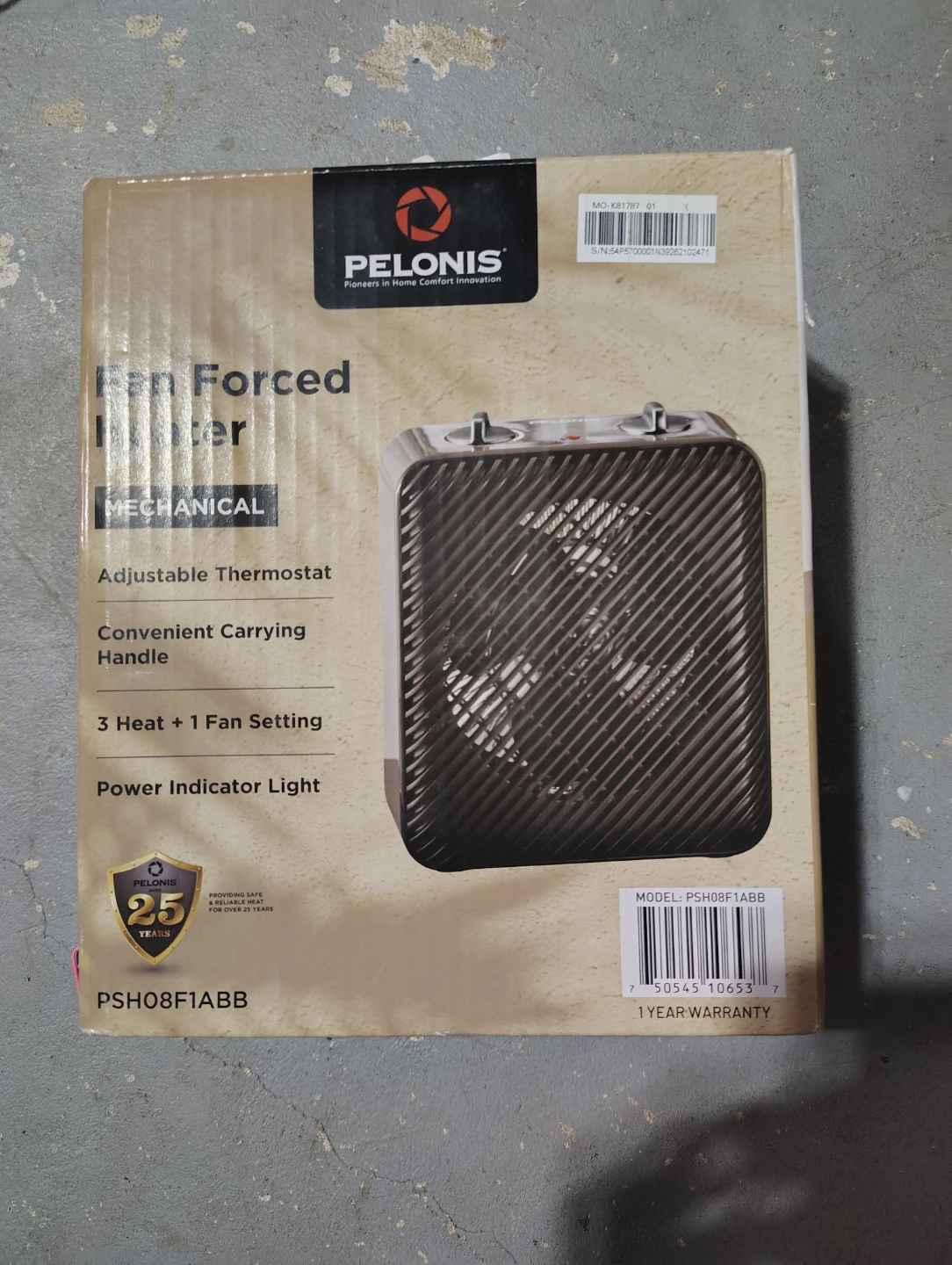 Pelonis Fan Heater