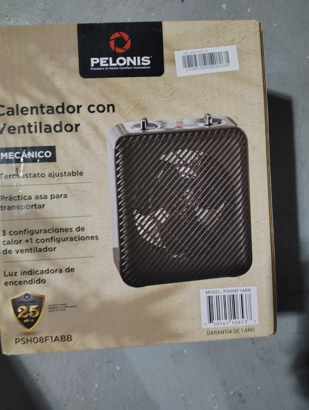 Pelonis Fan Heater - photo 2