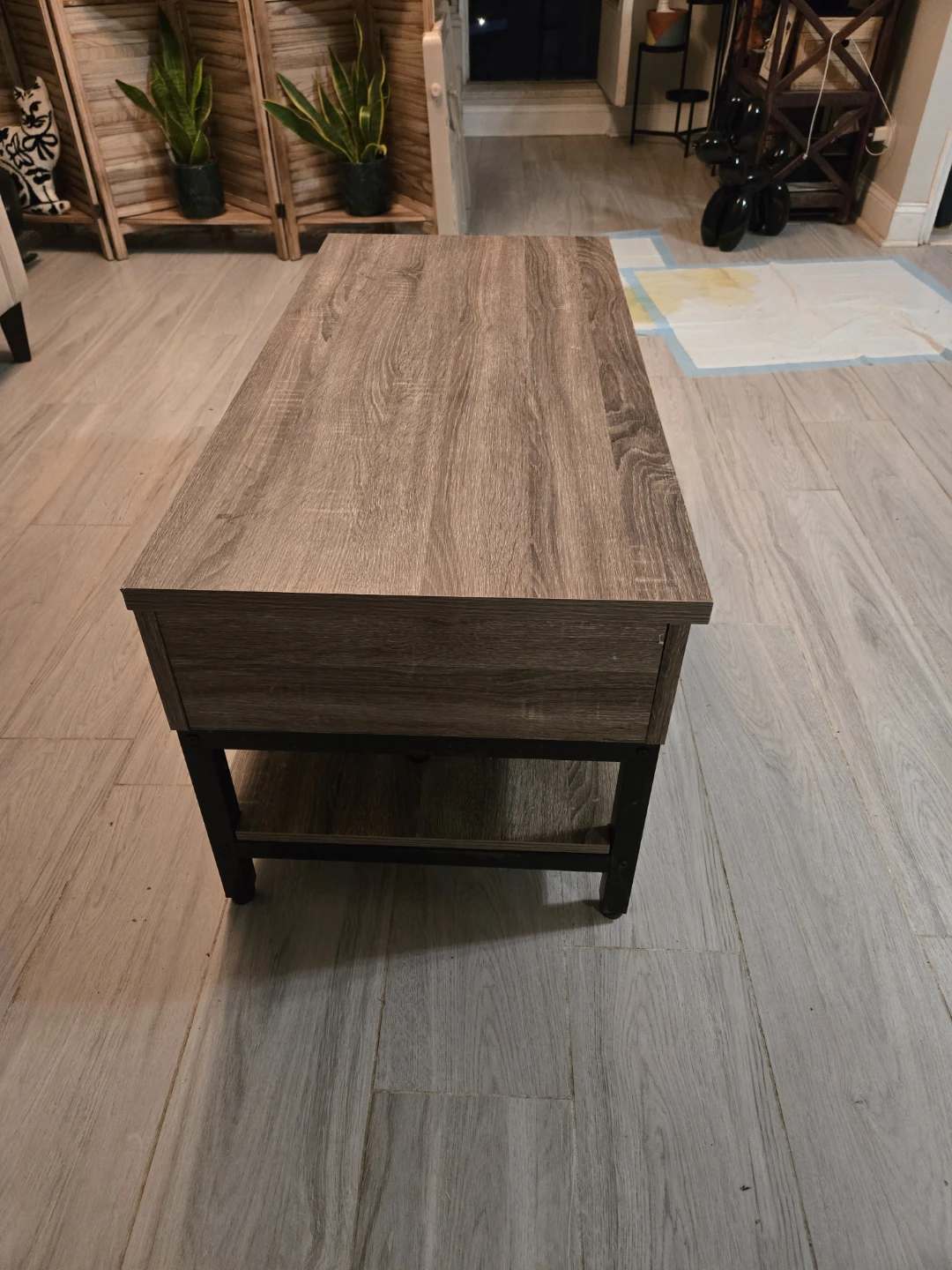 Lift Top Coffee Table with Storage - photo 4