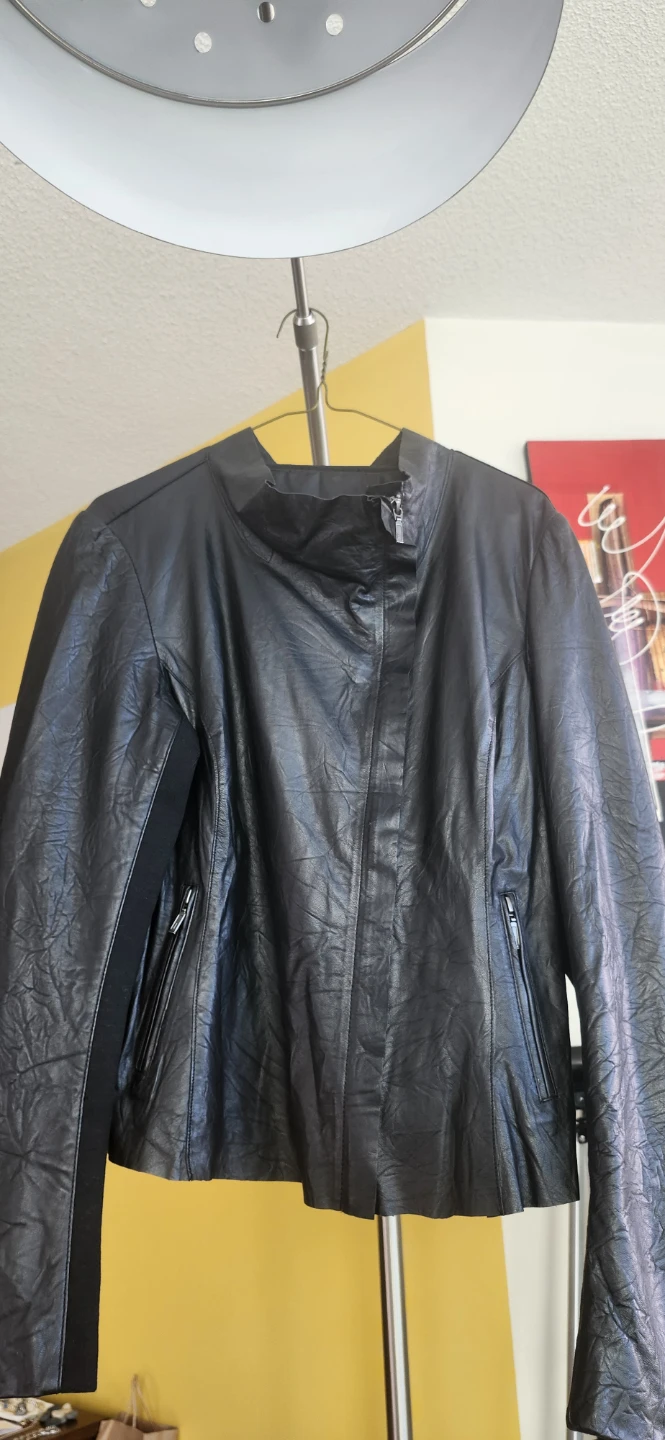 Black Lamb Leather Jacket