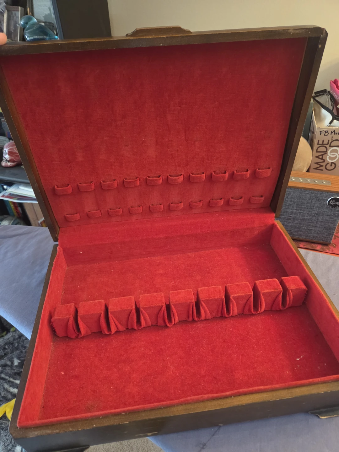 🧡Vintage Wooden Cutlery Box🧡 - photo 2