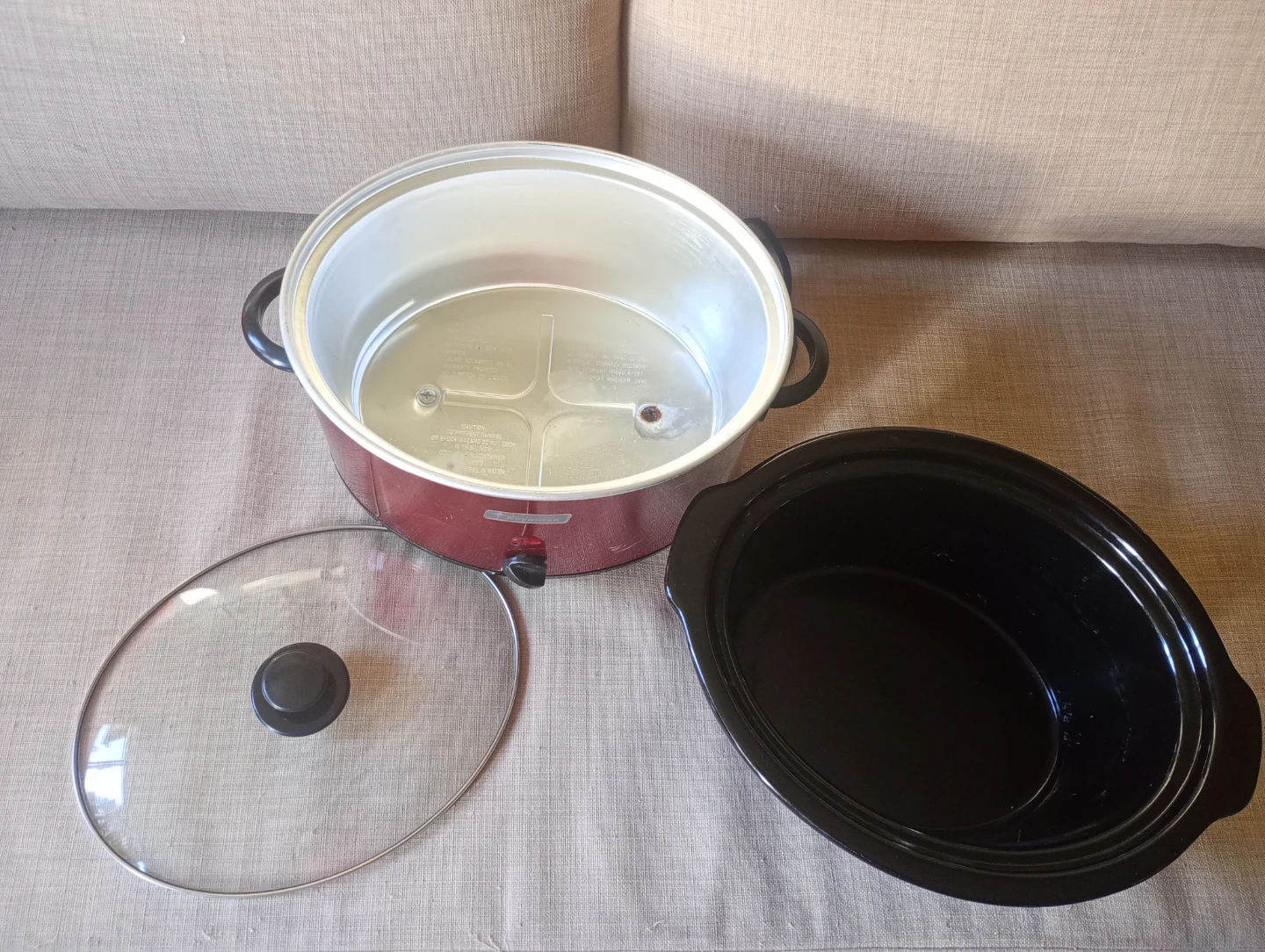 Everstar Red Slow Cooker - photo 3