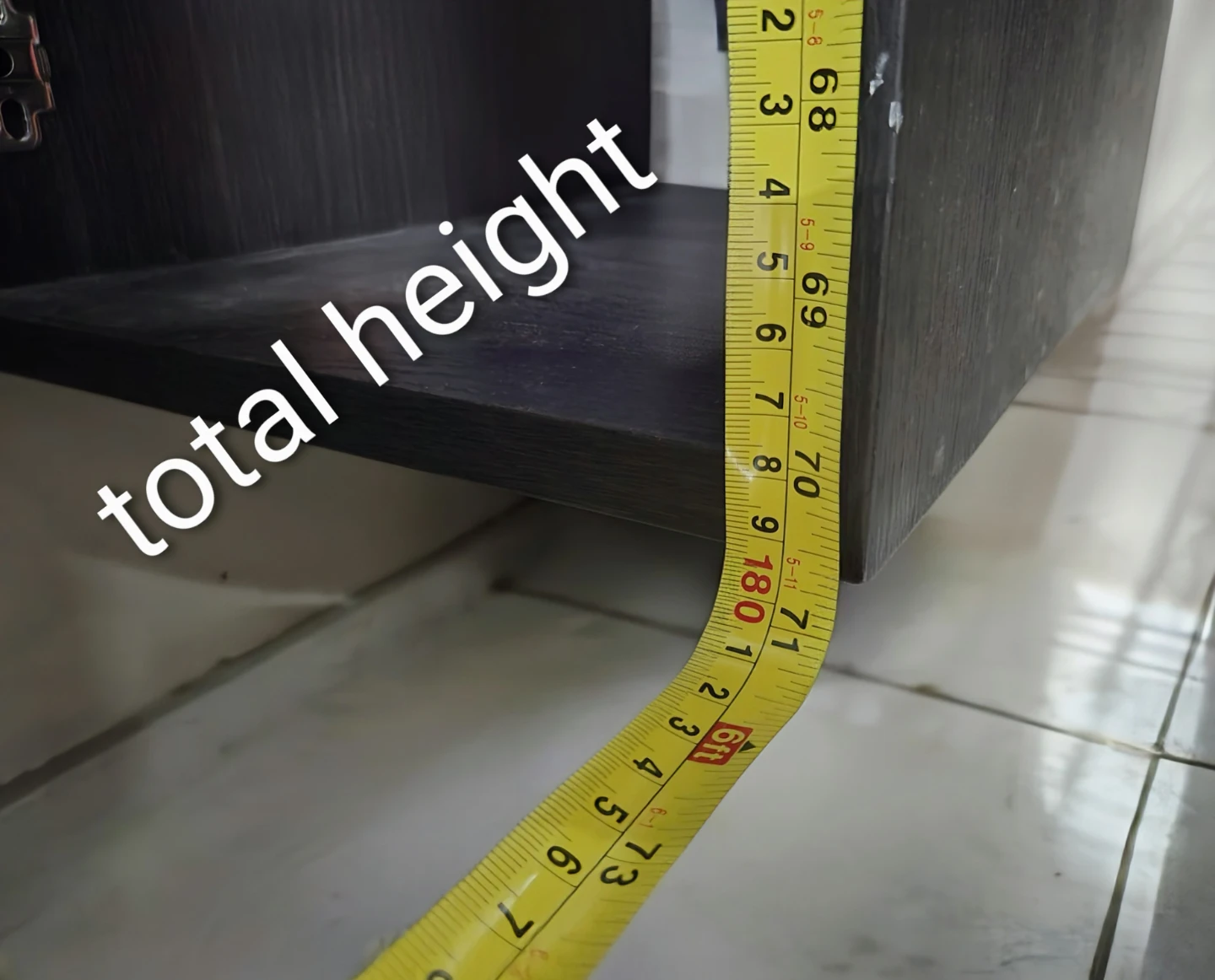 Tall Black Storage Cabinet - photo 4