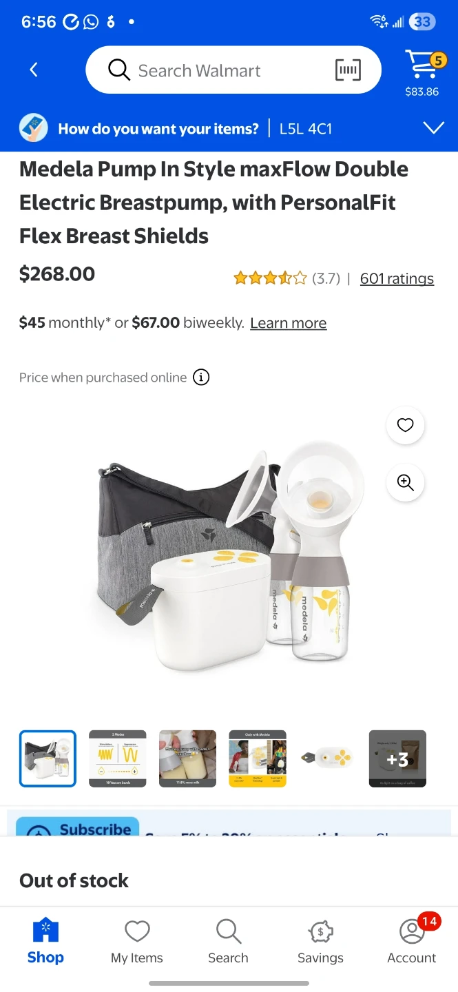 Medela Double Electric Breastpump