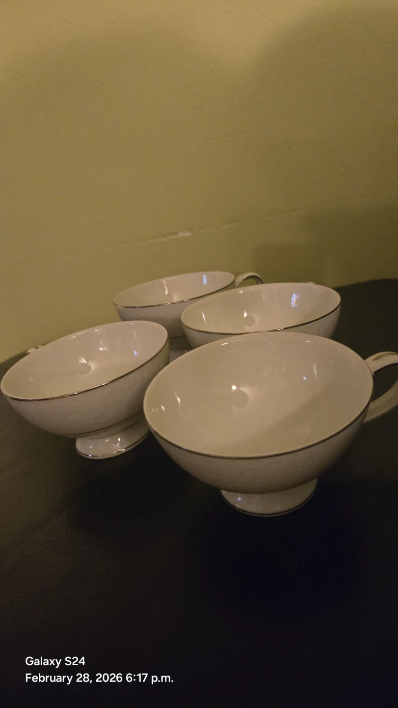 Mikasa Bridal Veil Fine China Cups (Set of 4) - photo 4