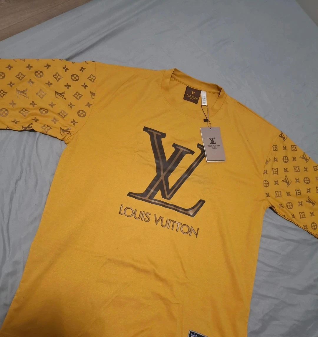 Louis Vuitton Paris Monogram T-Shirt - Yellow