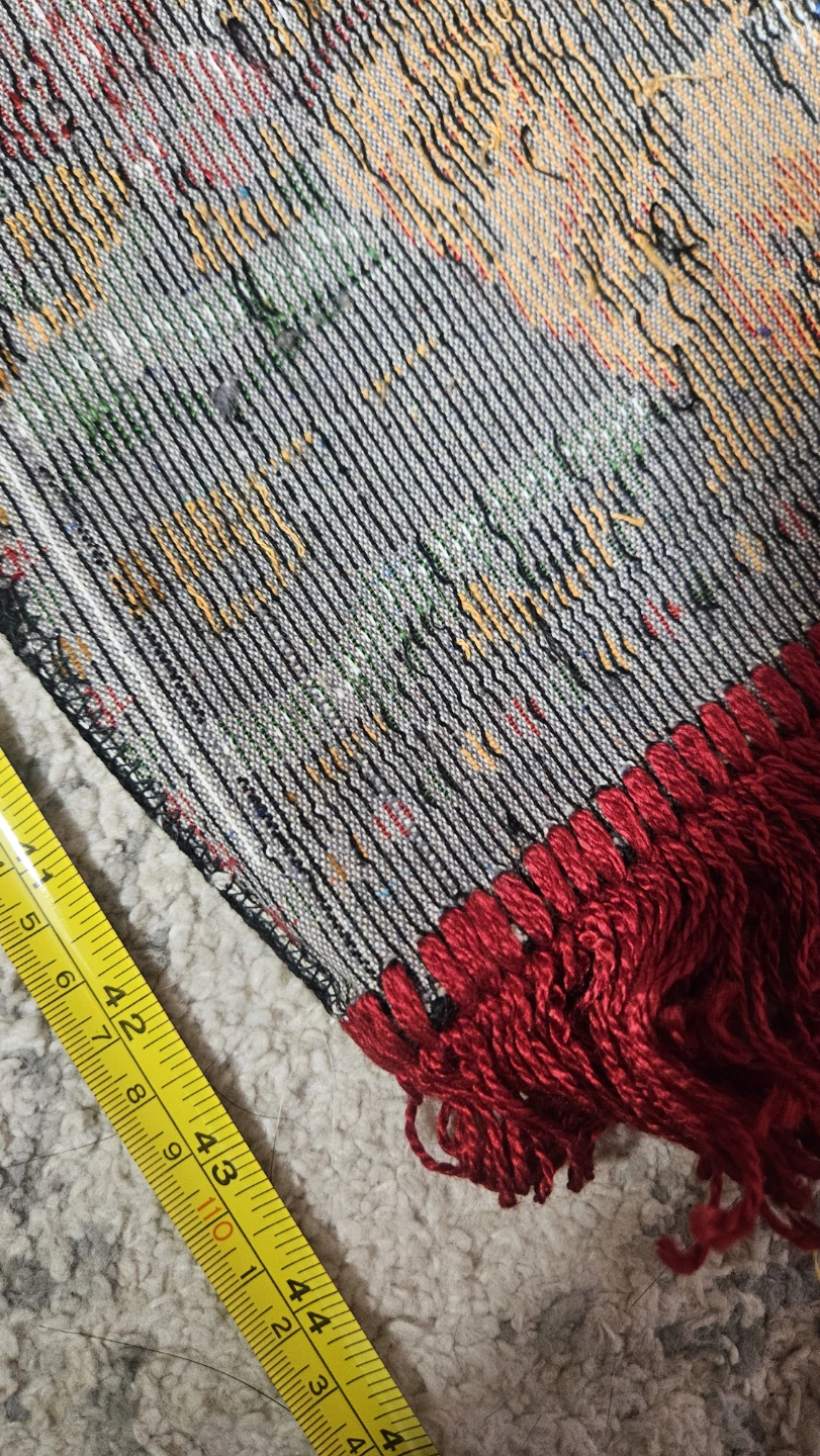 Decorative Tapestry Rug with Fringe - photo 4