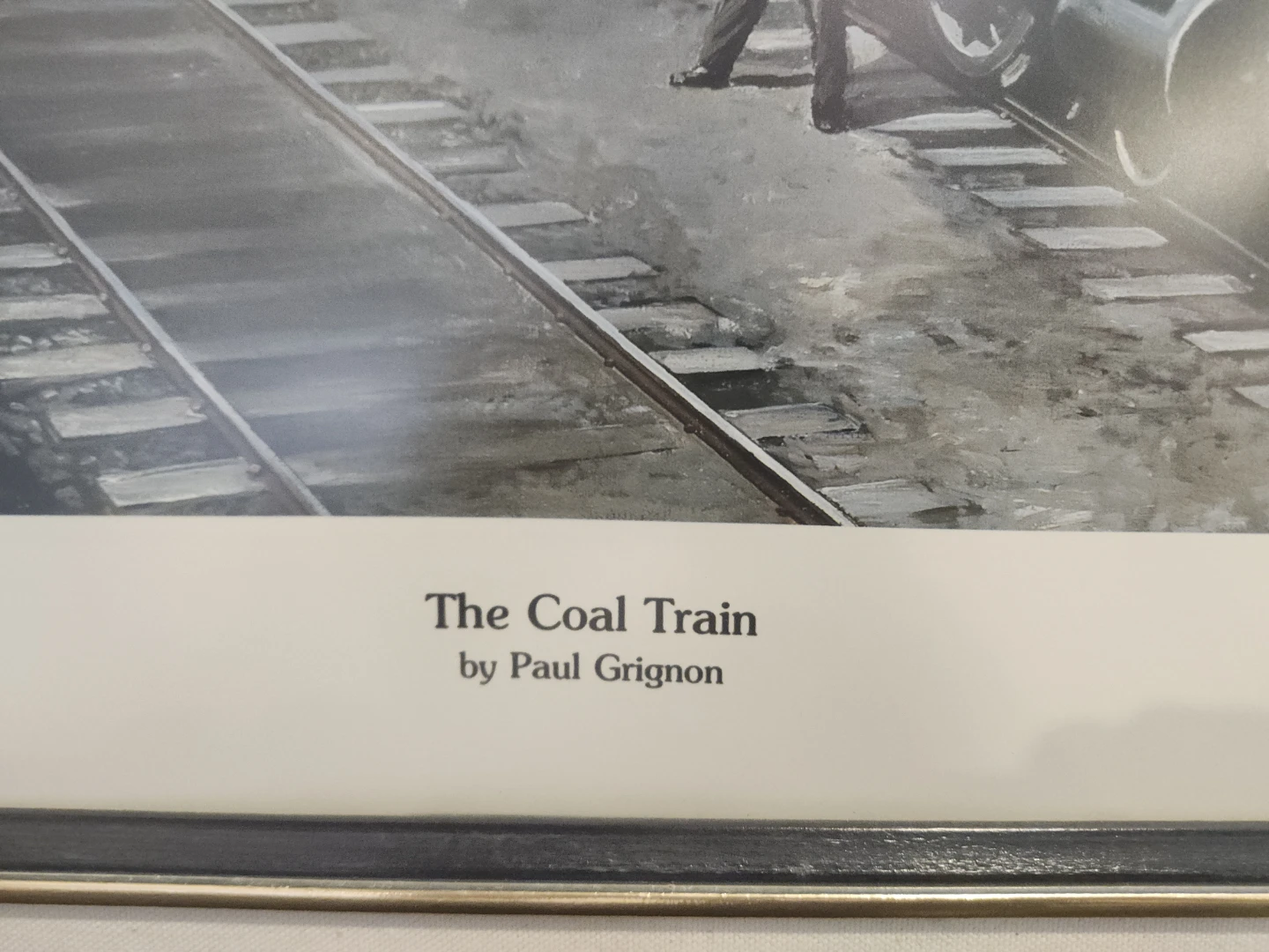 The Coal Train Art Print by Paul Grignon - photo 3