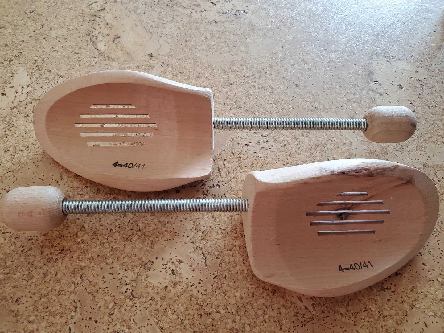 Wooden Shoe Trees - US size men 7/8 or women 9/10 - photo 3