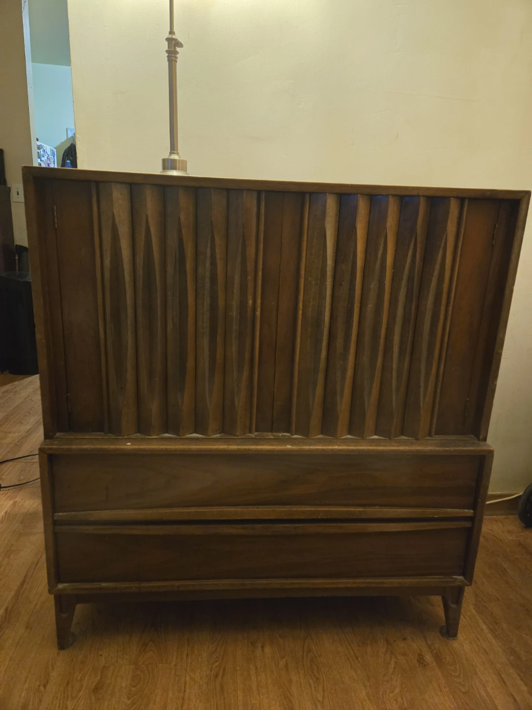 Thomasville Wood Dresser with Cabinet