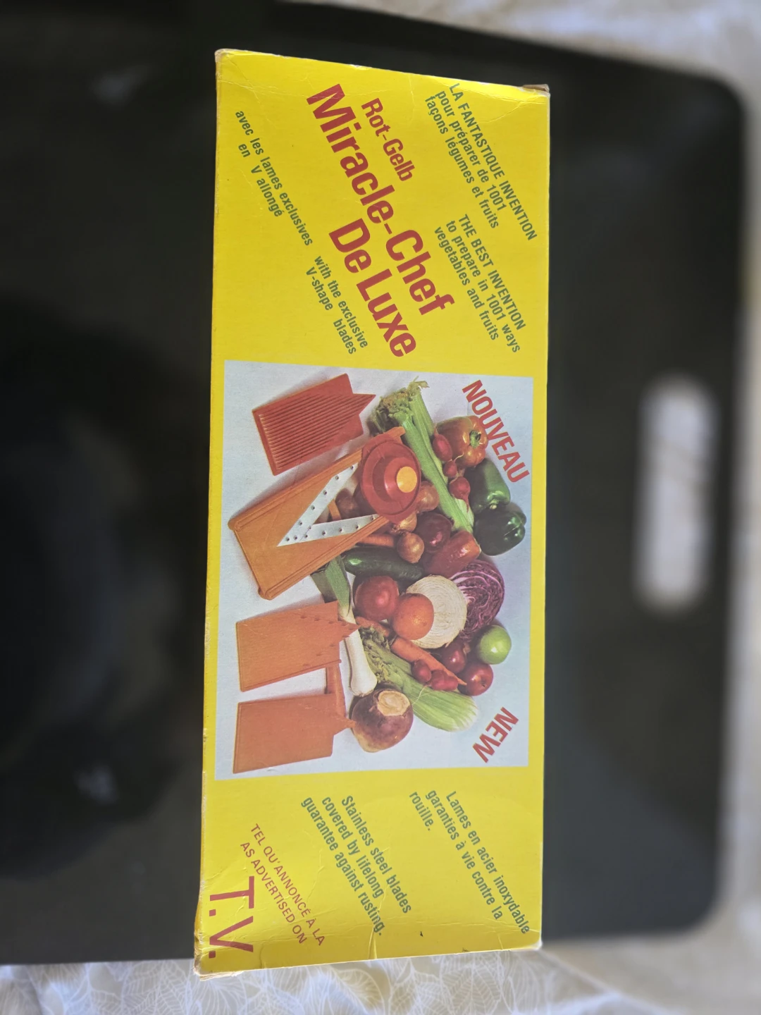 Vintage Miracle Chef De Luxe Mandoline Slicer