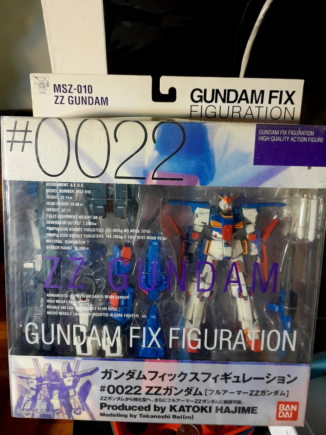 Gundam Fix Figuration #0022 ZZ Gundam Action Figure