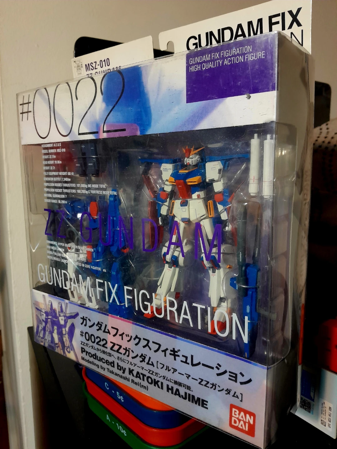 Gundam Fix Figuration #0022 ZZ Gundam Action Figure - photo 2