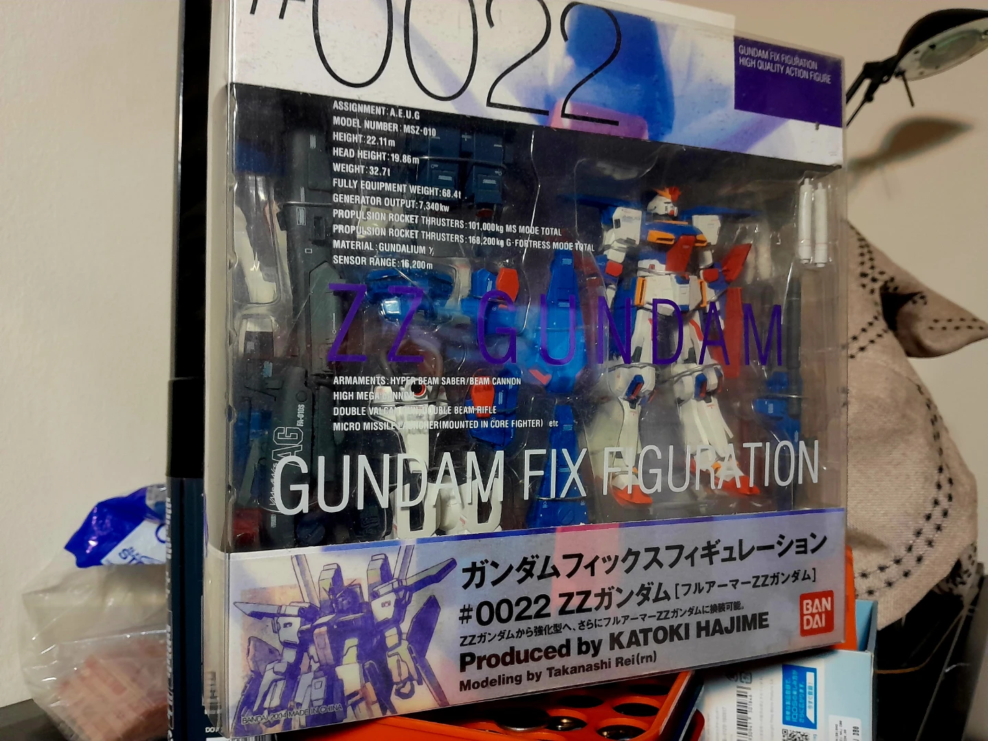 Gundam Fix Figuration #0022 ZZ Gundam Action Figure - photo 3