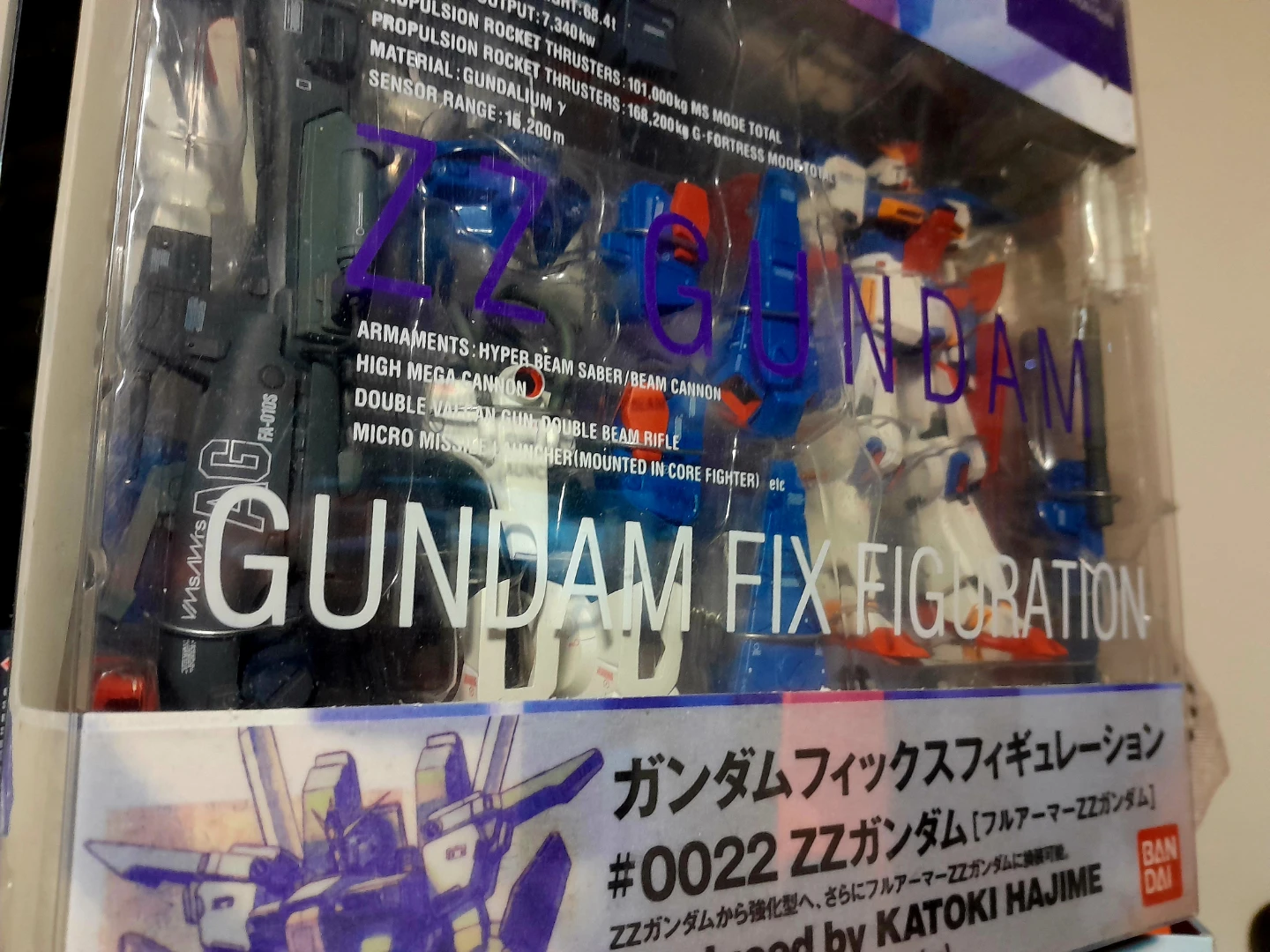 Gundam Fix Figuration #0022 ZZ Gundam Action Figure - photo 4