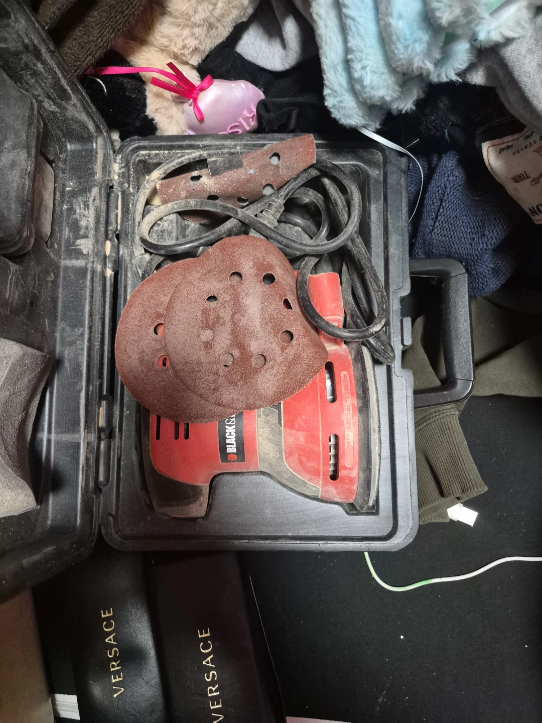 Black & Decker Orbital Sander with Case