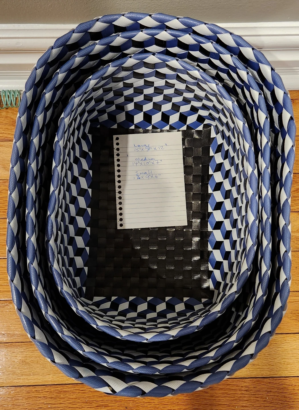 Woven Storage Baskets (Set of 3)