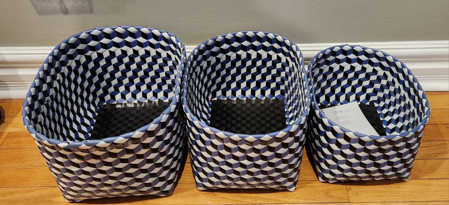 Woven Storage Baskets (Set of 3) - photo 2