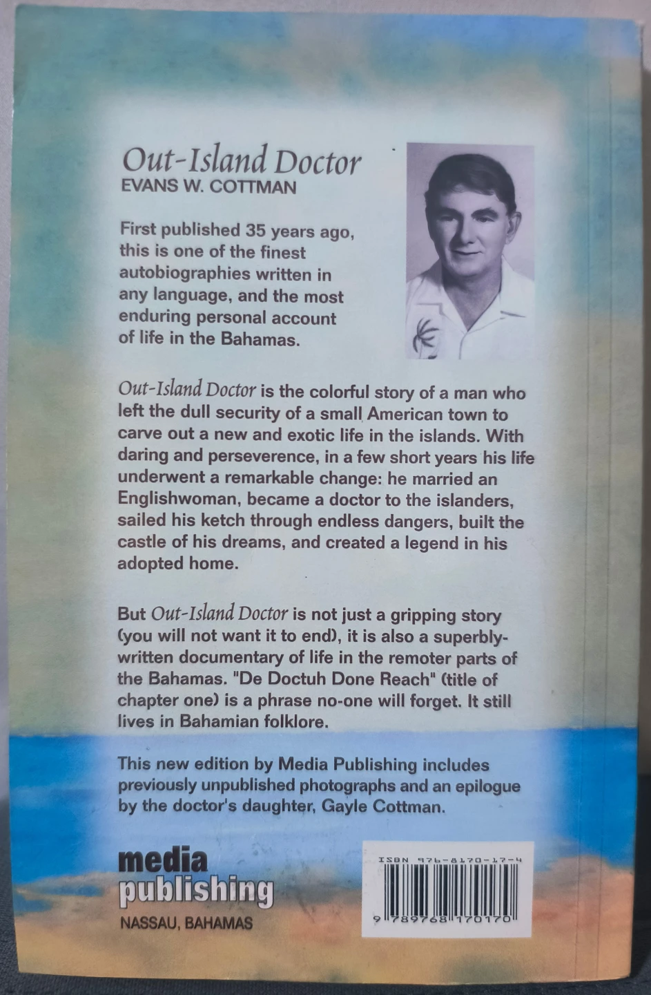 Out-Island Doctor by Evans W. Cottman Paperback Book - photo 3