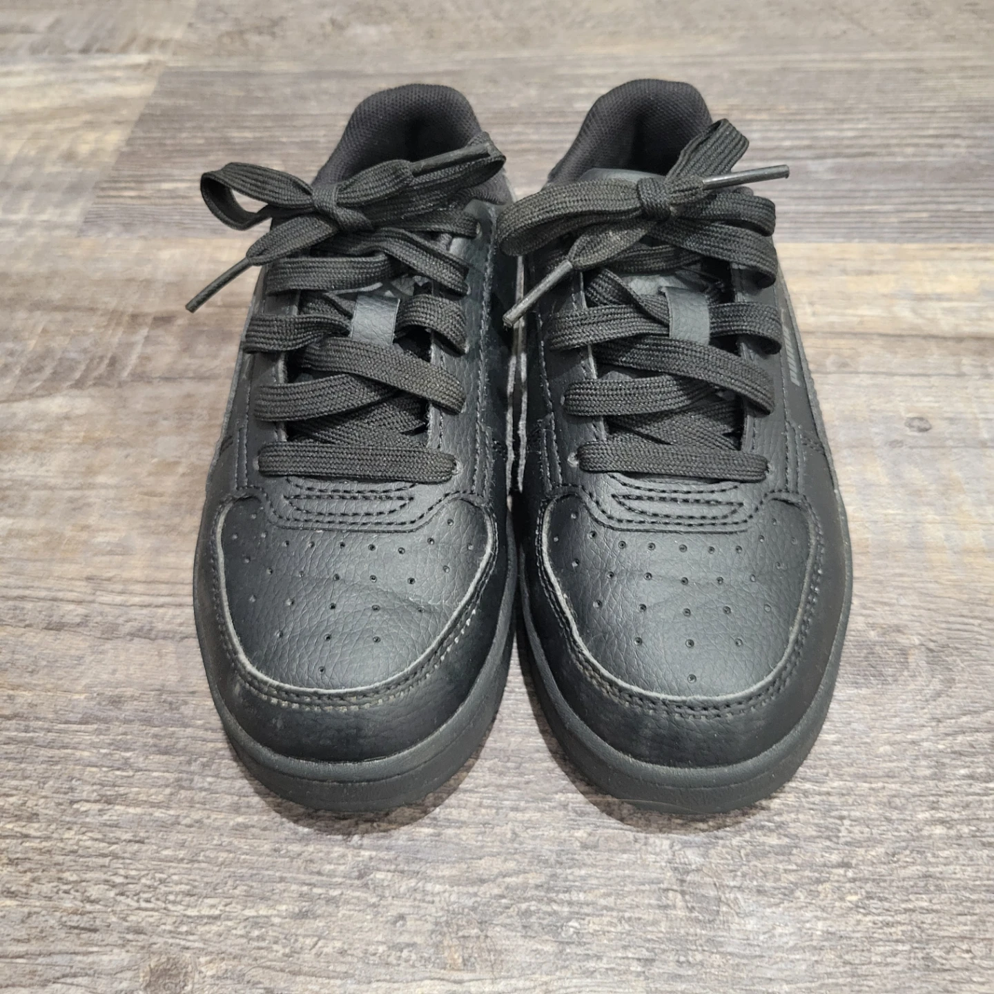 Puma Black Sneakers Youth Size 12