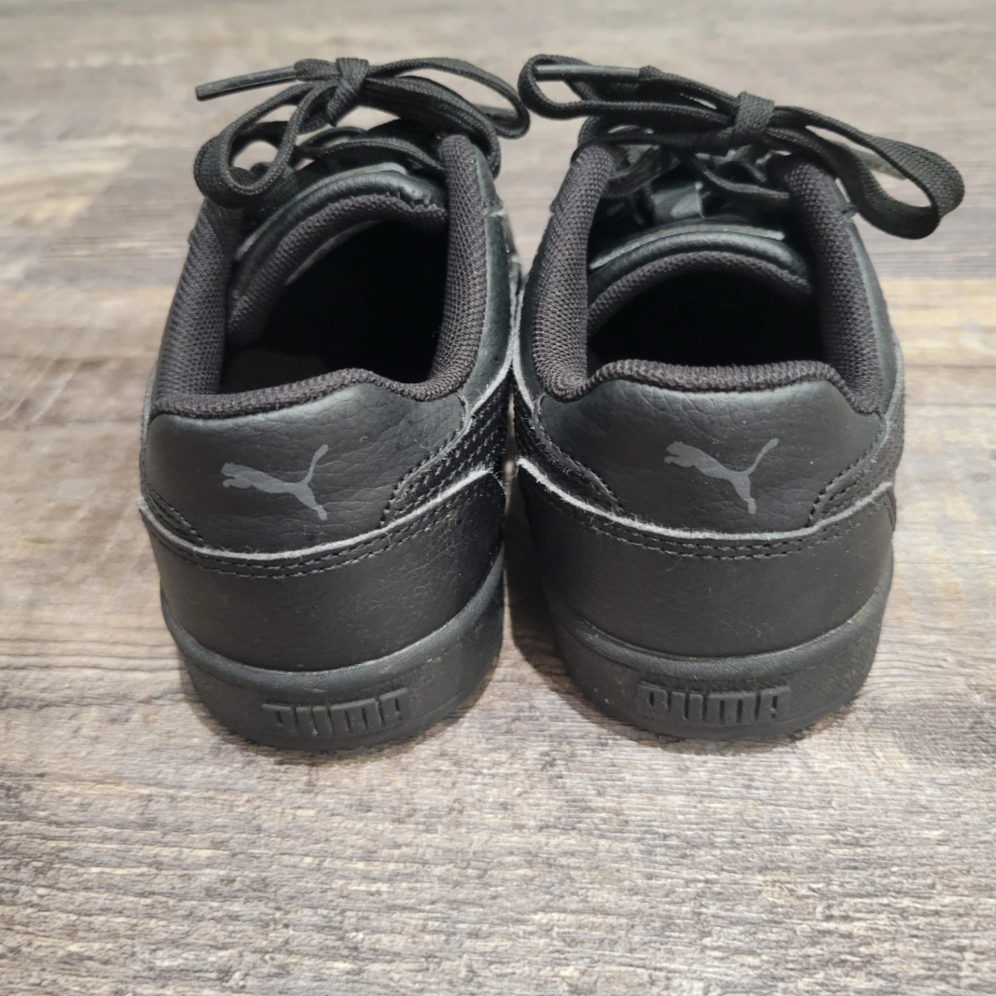 Puma Black Sneakers Youth Size 12 - photo 3