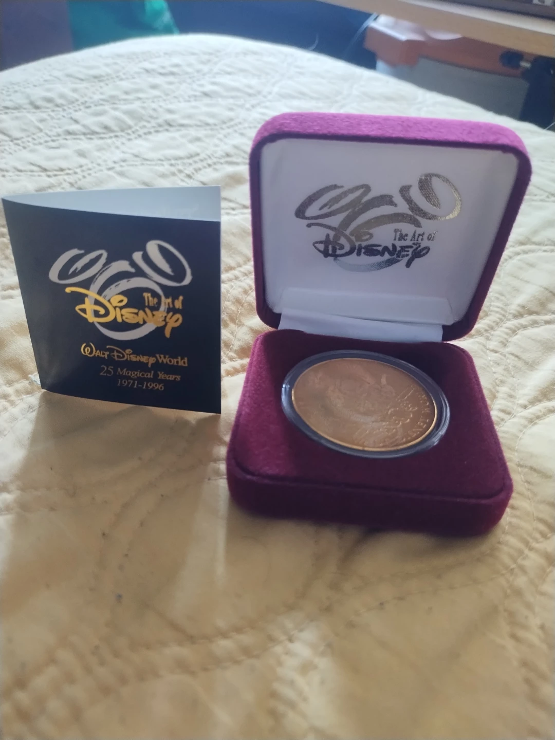 Walt Disney World 25th Anniversary Commemorative Medallion