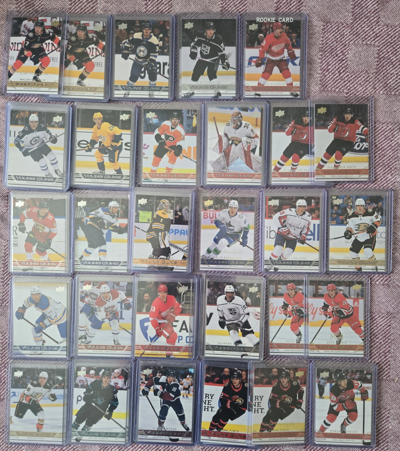 Upper Deck Hockey Cards - Young Guns