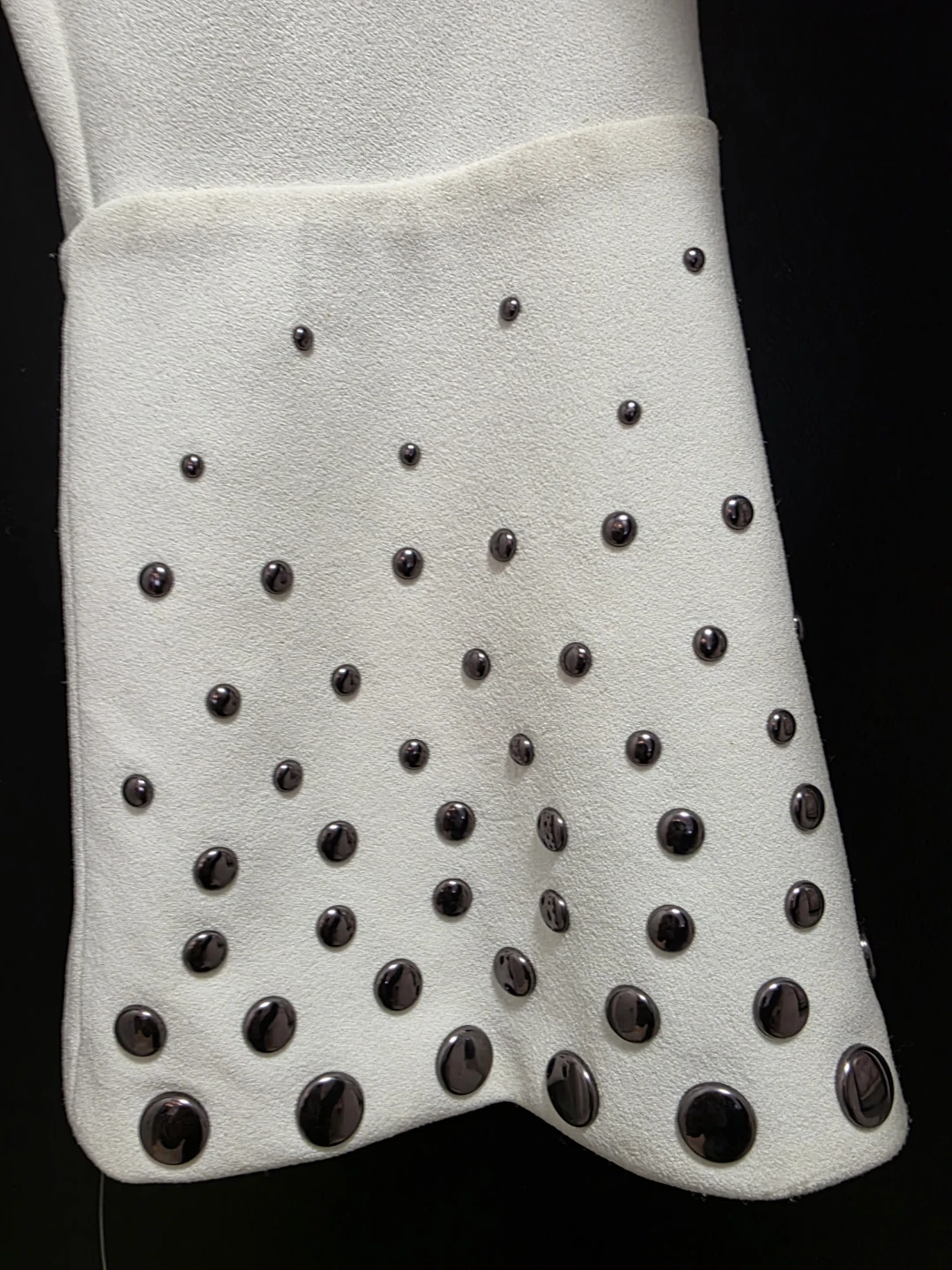 MOVING SALE- White Studded RACHEL ROY Mini Dress - photo 2