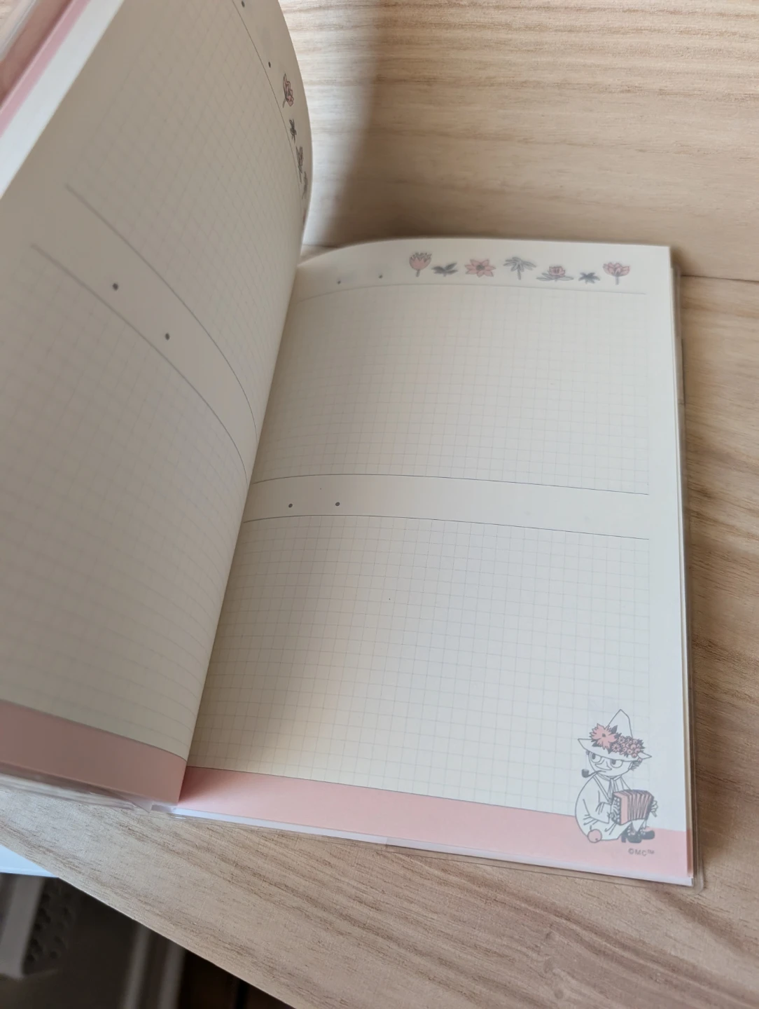 Moomin Snorkmaiden pink Notebook, new, moomin planner Notebook - photo 3