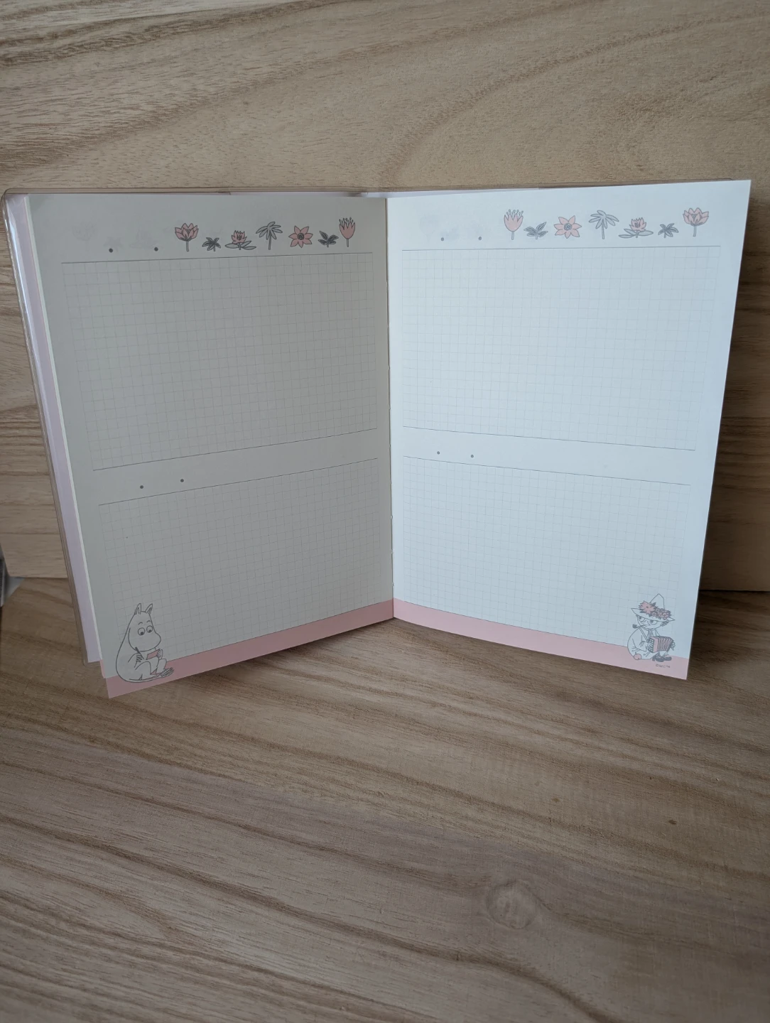 Moomin Snorkmaiden pink Notebook, new, moomin planner Notebook - photo 4