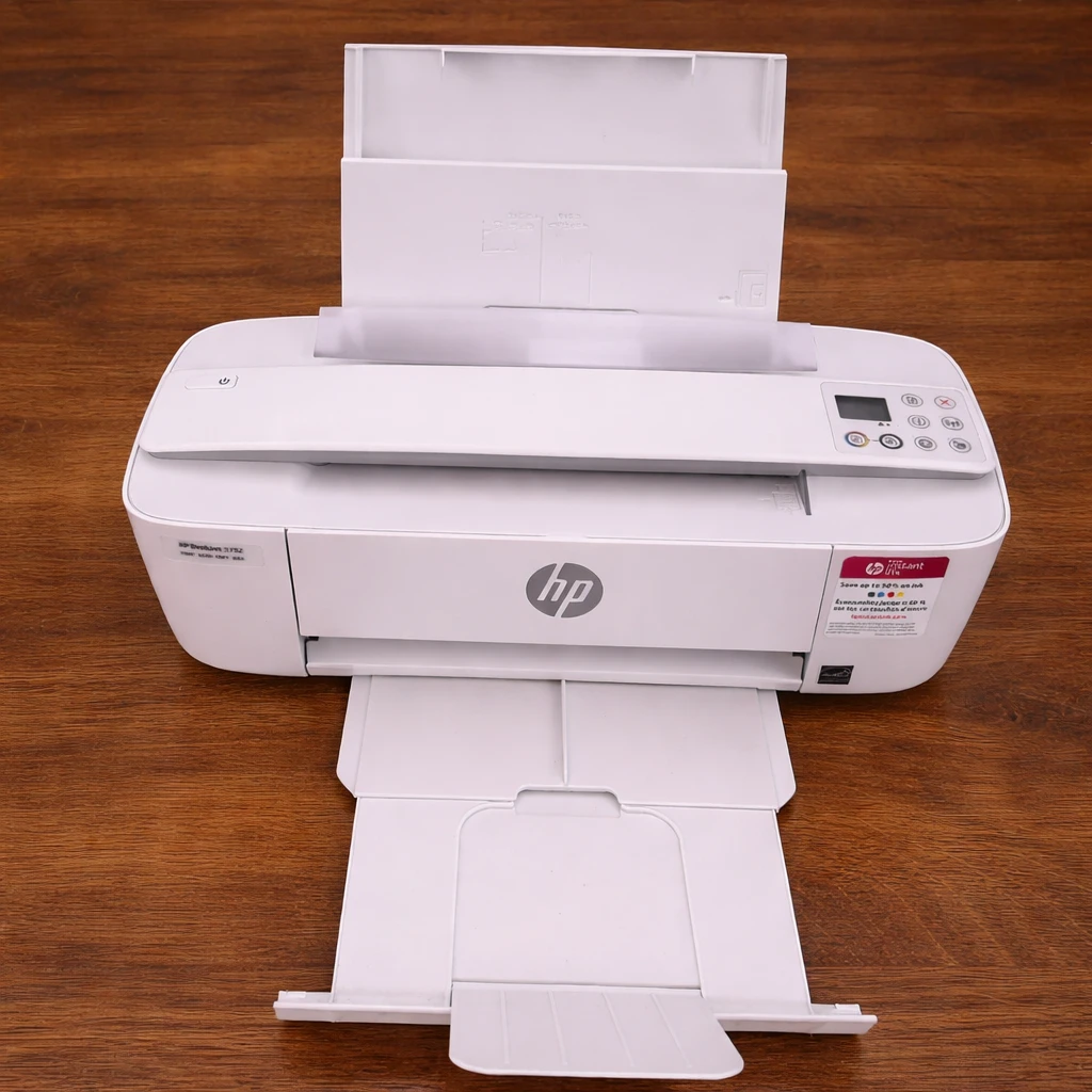 HP DeskJet 3752 All-in-One Printer with Ink - photo 2