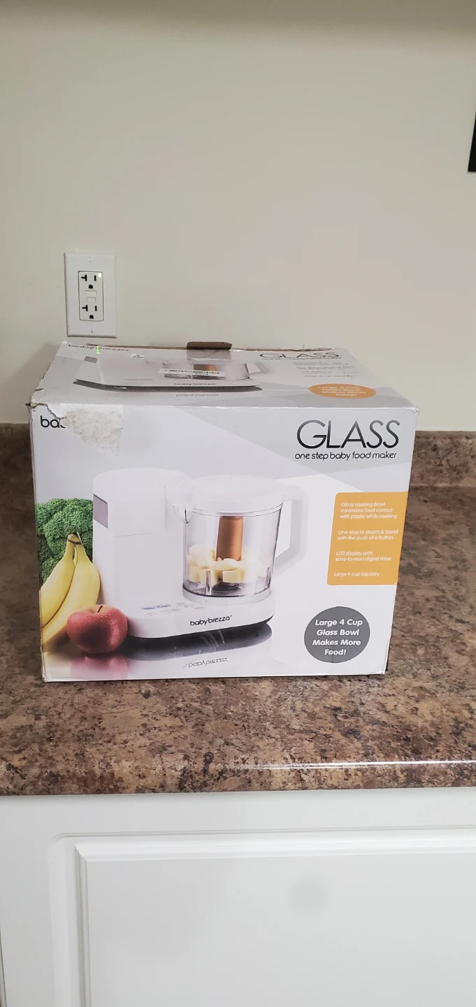 Baby Brezza GLASS One Step Baby Food Maker