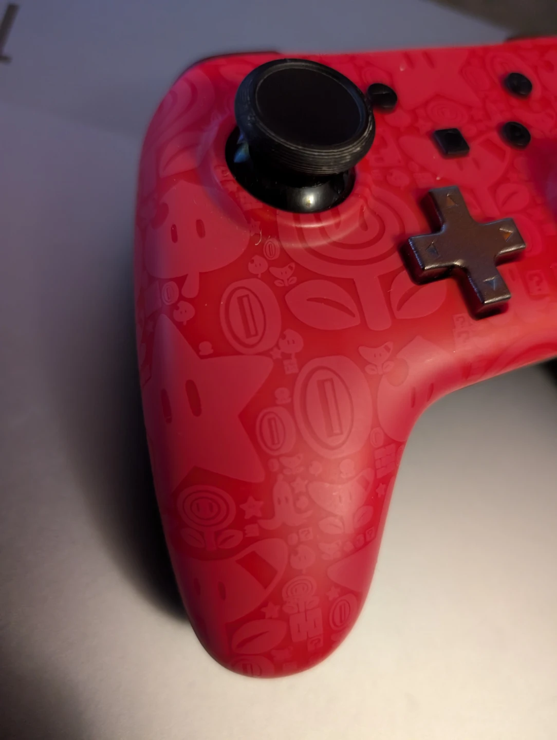 Red Super Mario Themed Switch Controller - photo 4