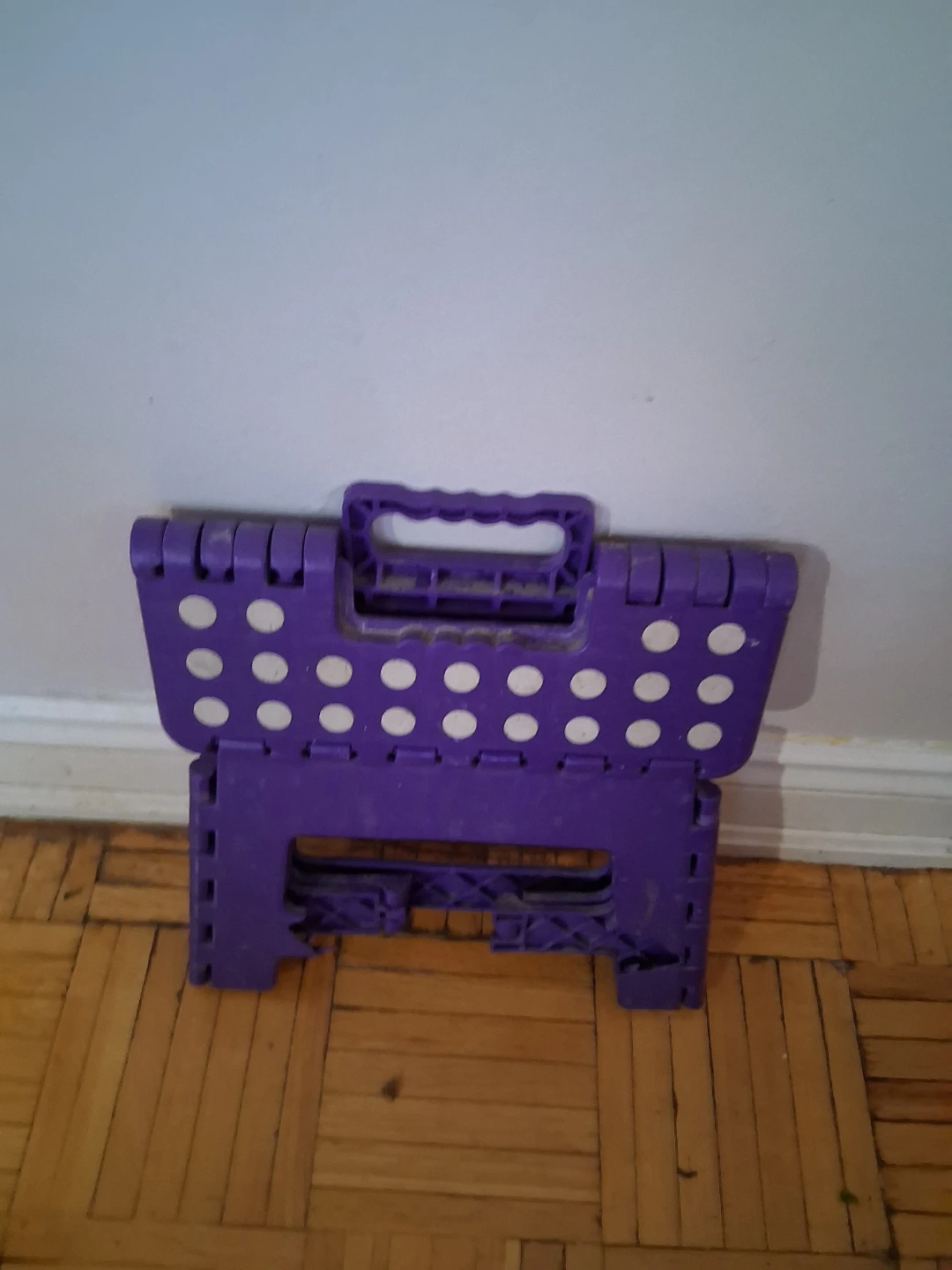 Purple Folding Step Stool - photo 2