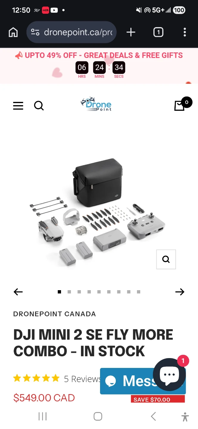 DJI Mini 2 SE Drone with Controller & Accessories - photo 4