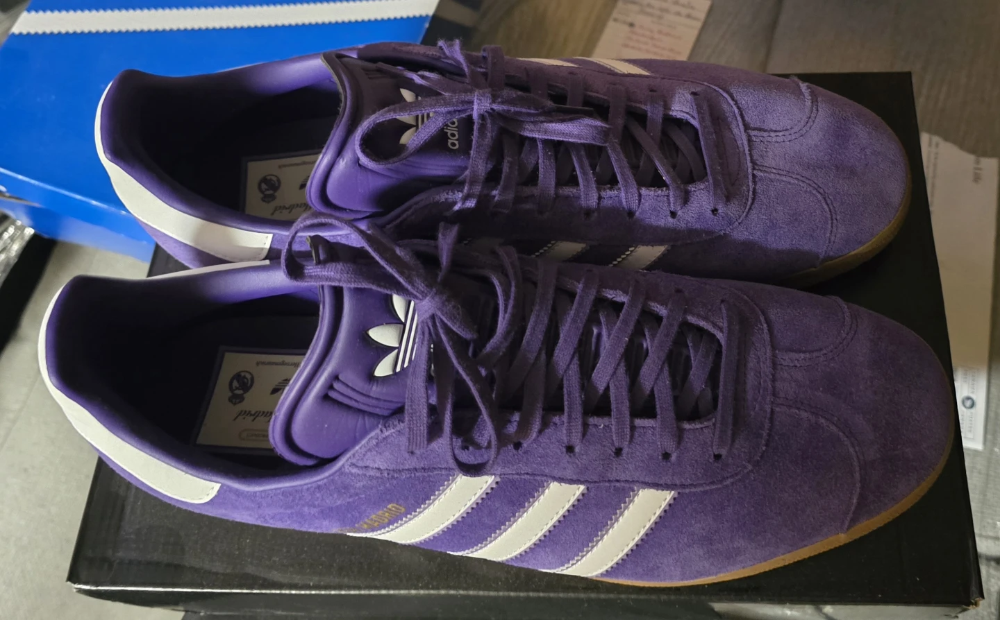 Adidas Gazelle Real Madrid Terrace Icons Shoes Size 13 - photo 2