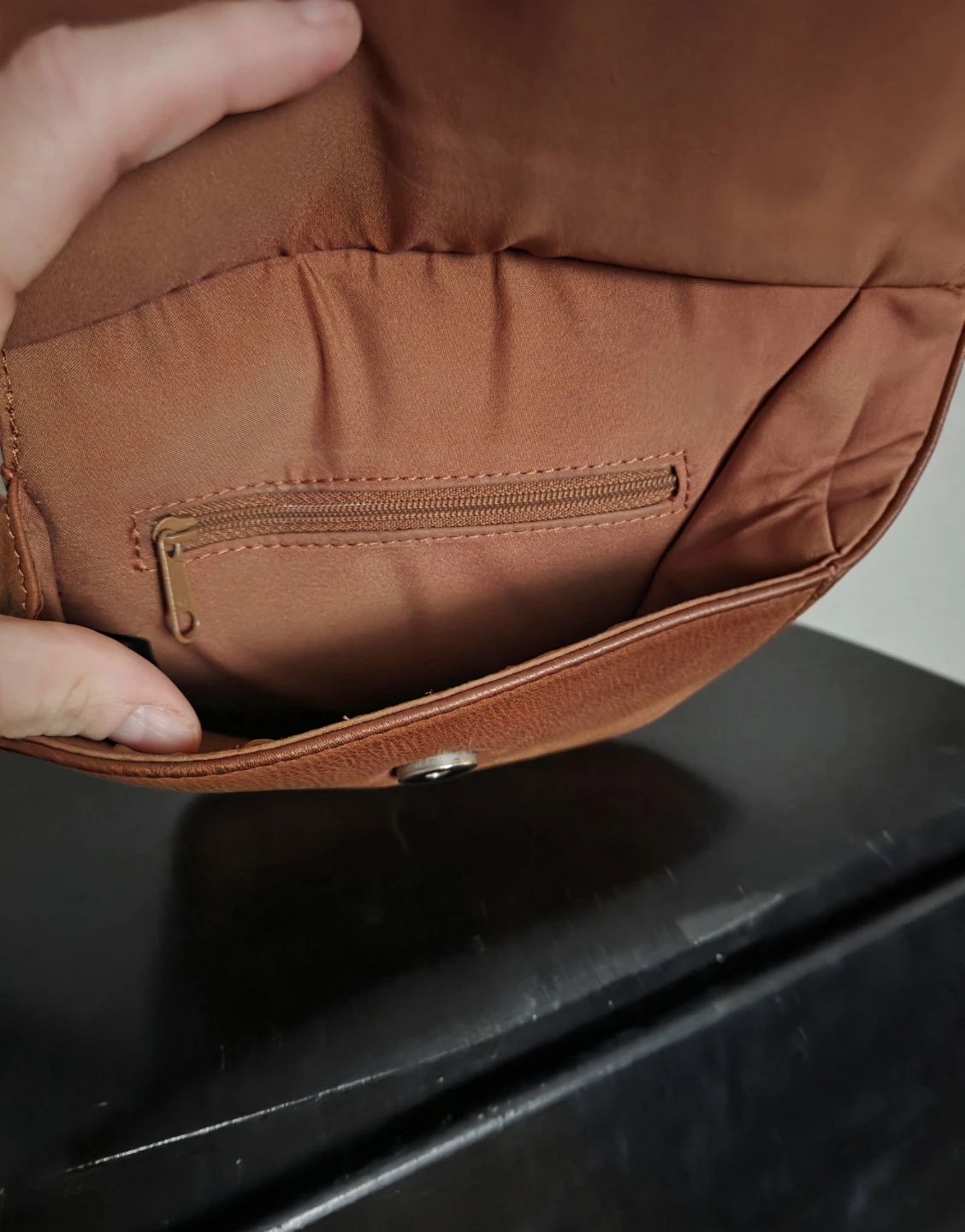 Fossil Brown Leather Crossbody Bag - photo 2