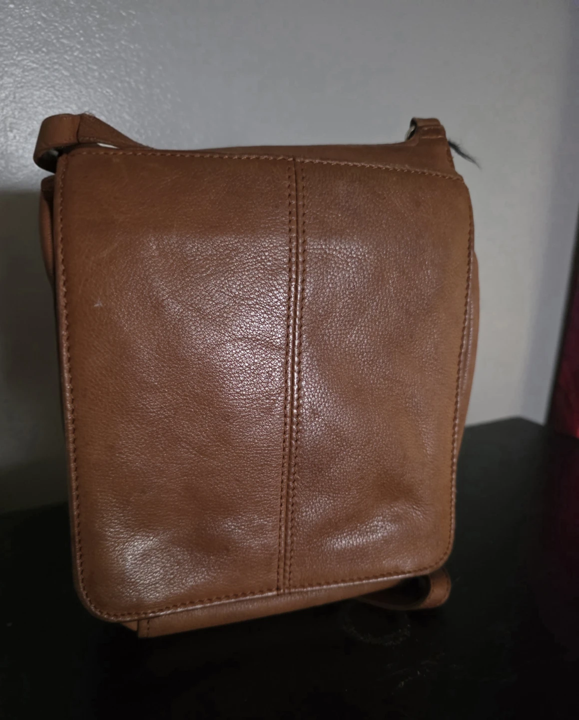 Fossil Brown Leather Crossbody Bag - photo 3