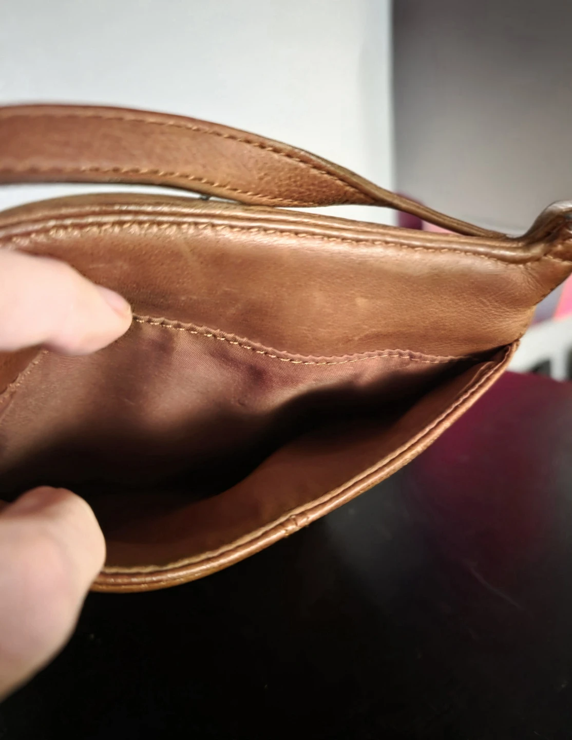 Fossil Brown Leather Crossbody Bag - photo 4