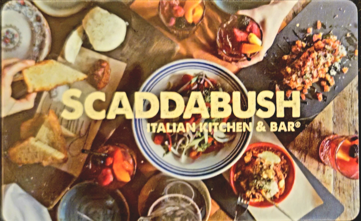 $50 Scaddabush Italian Kitchen & Bar Gift Card